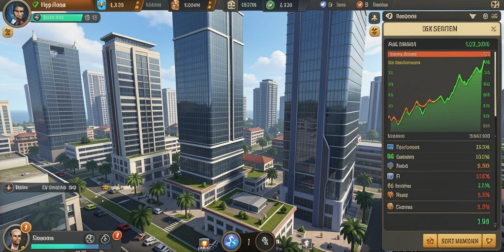 Tangkapan layar menampilkan beragam lokasi yang bisa dieksplorasi dalam game.