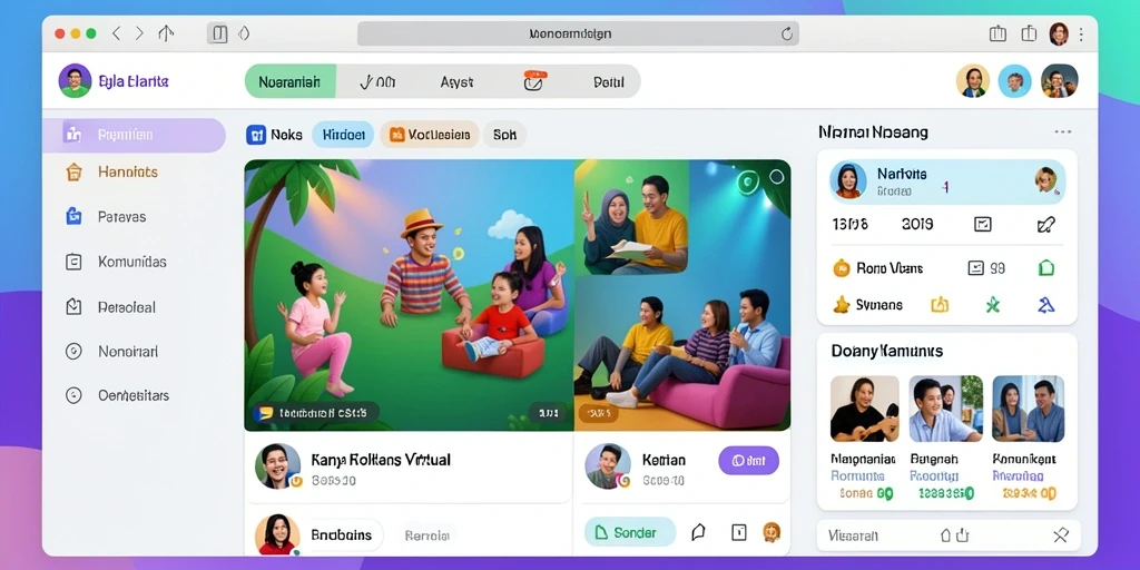 Mode multiplayer yang seru dan kompetitif.