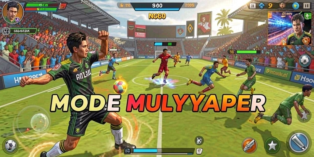 Tantangan seru di setiap level permainan.
