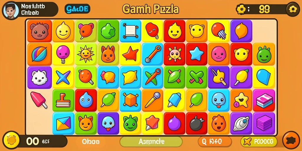 Tampilan item power-up dalam game yang menarik.