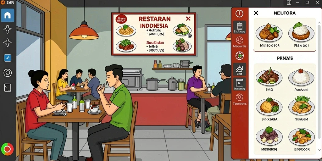 Salah satu level permainan yang menegangkan dan penuh tantangan.