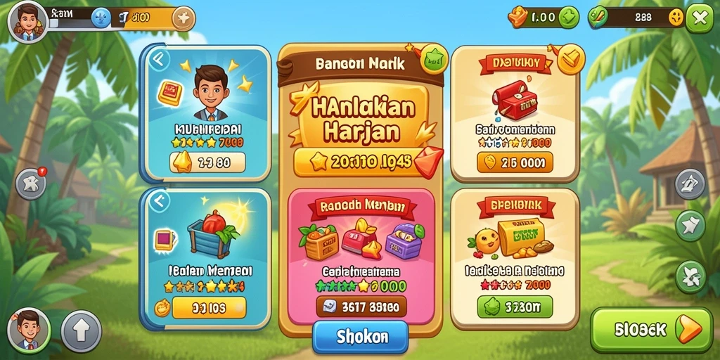 Fitur bonus menarik untuk meningkatkan peluang menang.