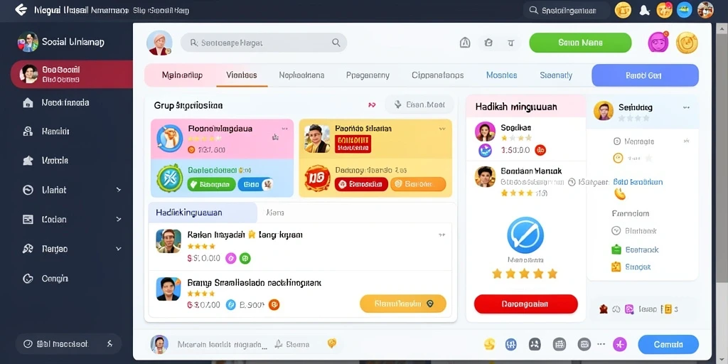 Sistem reward yang memotivasi pemain.