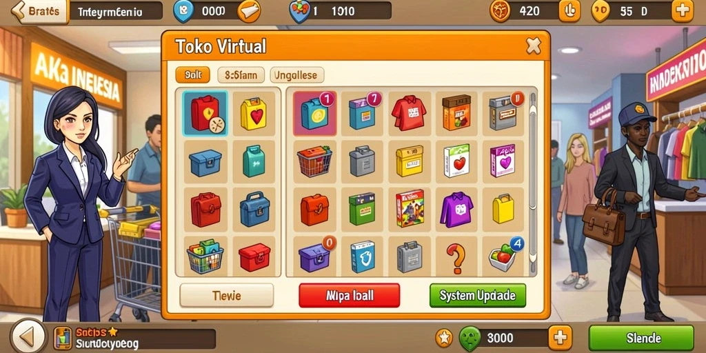 Level baru menantang yang siap dilalui.