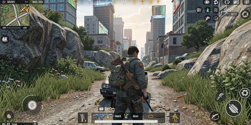 Screenshot menunjukkan fitur mode multiplayer yang menarik.